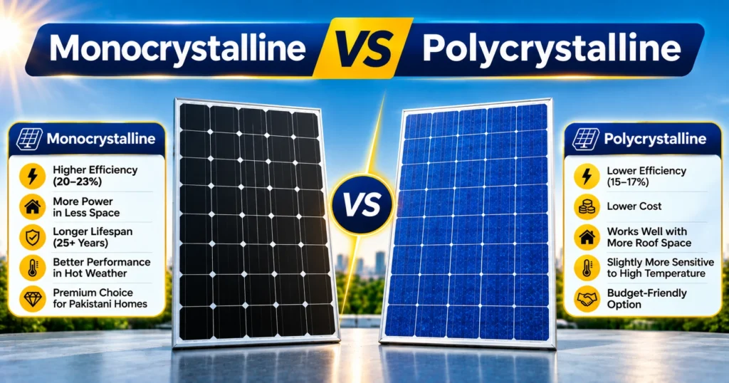 Monocrystalline vs Polycrystalline