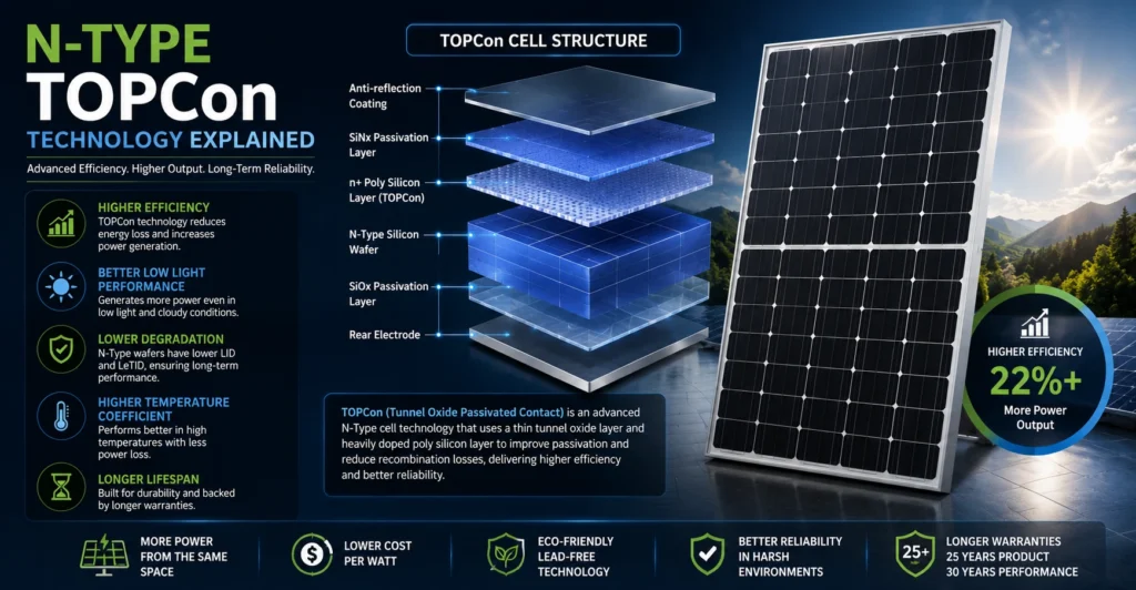 N-Type TOPCon Technology Explained