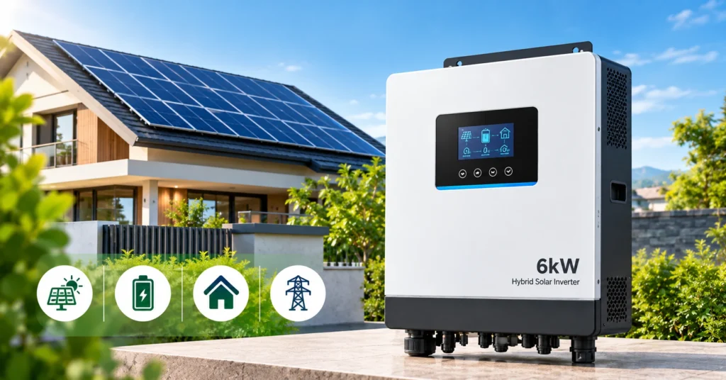 6kW Hybrid Solar Inverter
