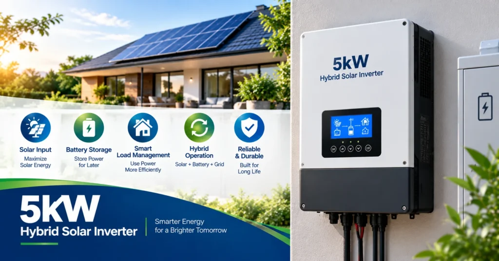 Single-Phase vs Three-Phase 5kW Hybrid Inverters