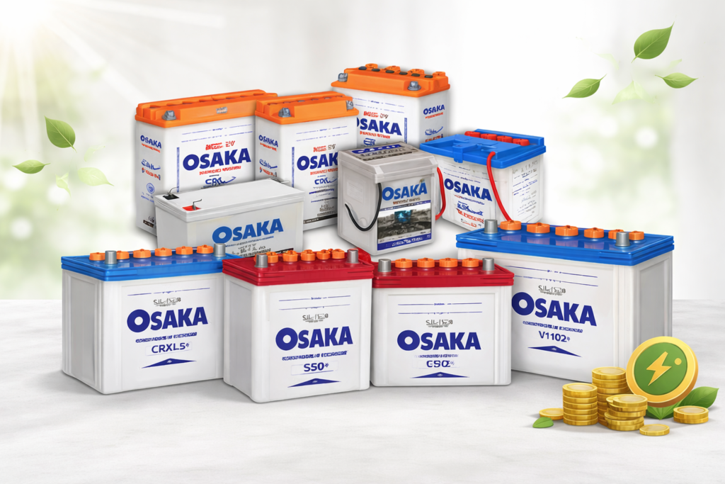 Osaka Battery Price in Pakistan 
