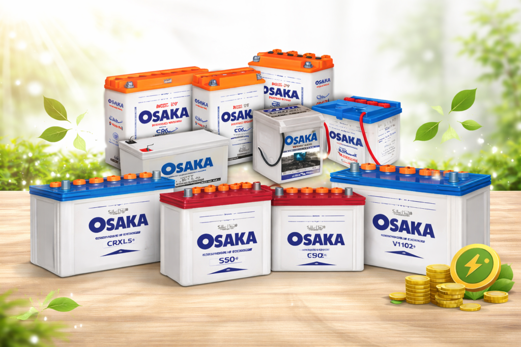 Osaka Battery Price in Pakistan 
