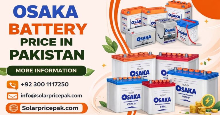 Osaka Battery Price in Pakistan