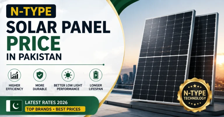 N-Type Solar Panel Price in Pakistan