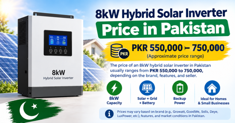 8kW Hybrid Solar Inverter Price in Pakistan